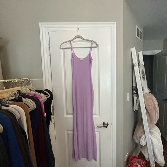 SKIMS Soft Lounge Slip Dress- Sugar Plum - Picture 4 of 6